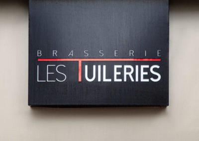 Enseigne - Brasserie les Tuileries